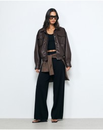 AERE - Akira Wool Knit Pants