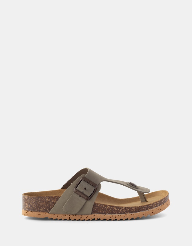 BioNatura - Devina Leather Thong Sandals