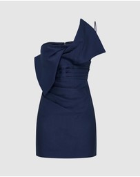 Shona Joy - Otis Twist Knot Mini Dress