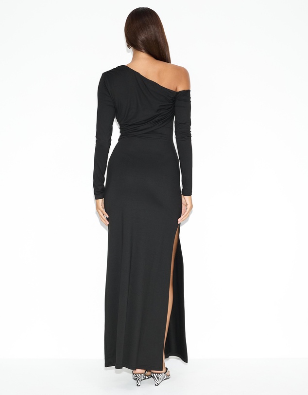Dazie - Katia Asymmetric Jersey Dress