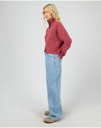 All About Eve - Bridie Knit Zip Through