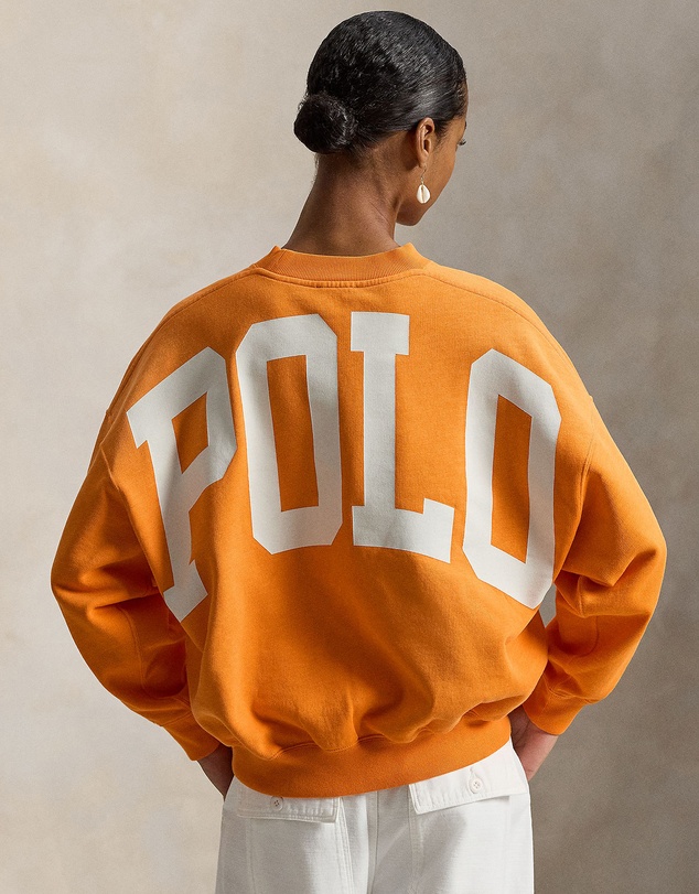 Polo Ralph Lauren - Oversize Back-Logo Fleece Crewneck - The ICONIC Exclusive
