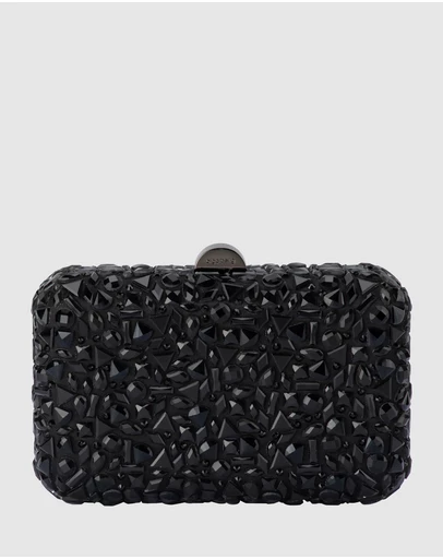 Olga Berg - Aviva Crystal Clutch
