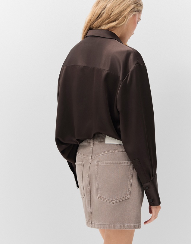 UNISON - Denim Mini Skirt