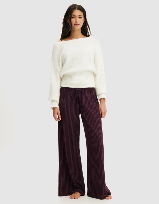 Cotton On Body - Fluffy Off The Shoulder Knit Jumper