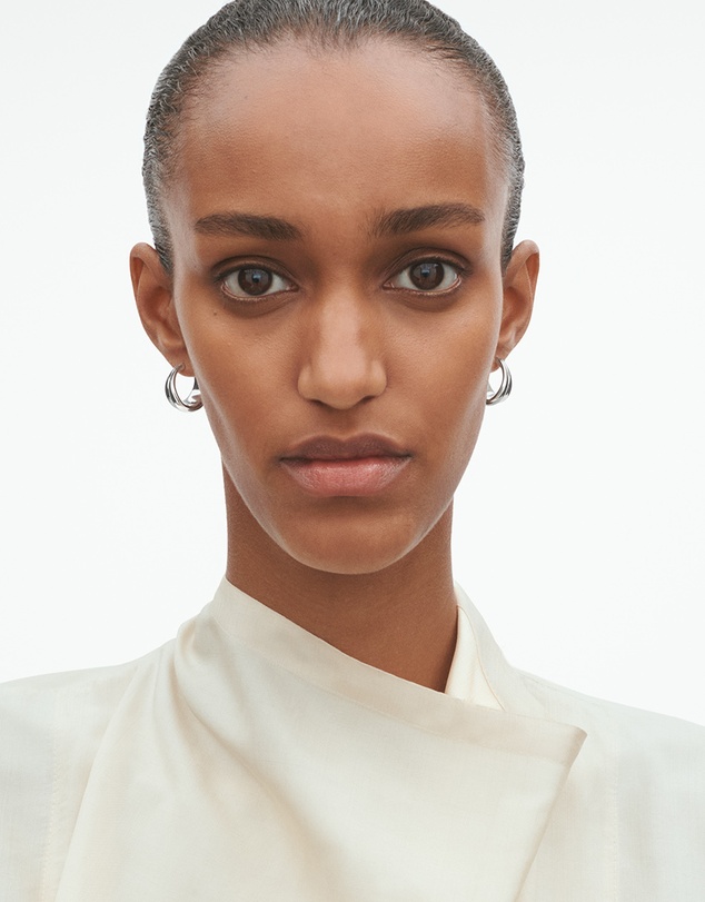 Georg Jensen - Curve Medium Earrings