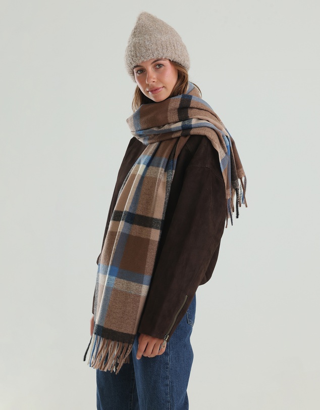 Morgan & Taylor - Freya Boucle Beanie in Beige