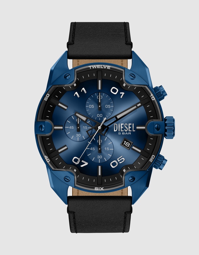 Diesel - Spiked Black Chronograph Watch