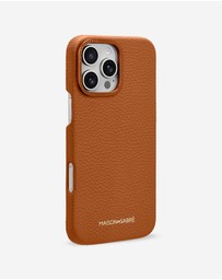 Maison De Sabre - Leather Phone Case (iPhone 16 Pro Max)