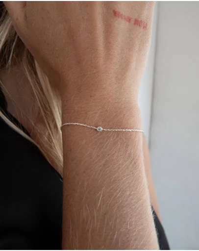 Luna Rae - Sterling Silver - Diamond Sky Bracelet