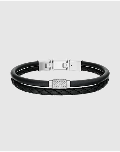 Fossil - Machine Black Bracelet