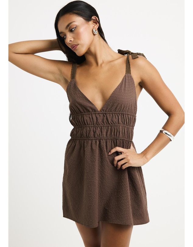 Subtitled - Milina Button Down Mini Dress
