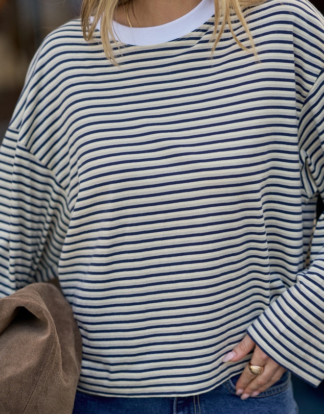 Ceres Life - Beau Long Sleeve Slouchy Tee