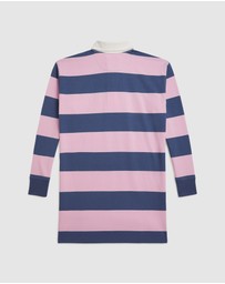 Polo Ralph Lauren - Striped Cotton Jersey Rugby Dress - ICONIC EXCLUSIVE - Babies