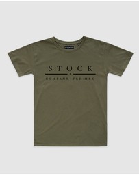 Stock & Co. - Red Line Tee - Youth