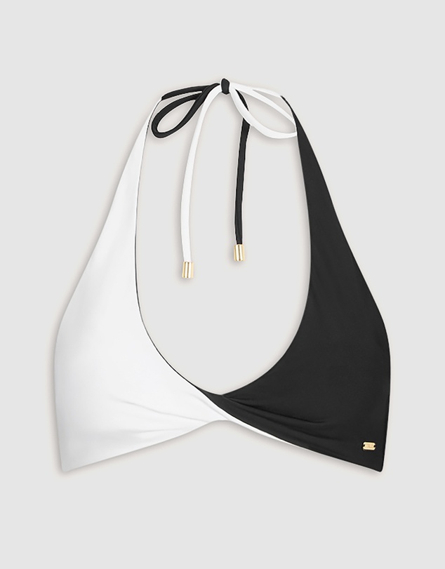 TALA - Contrast Twist Bikini Top