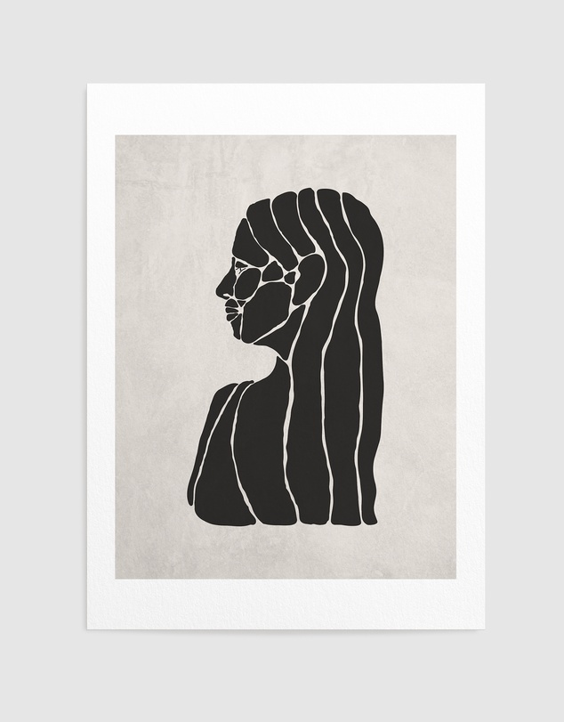Olive et Oriel - Beauté en Morceaux III Art Print