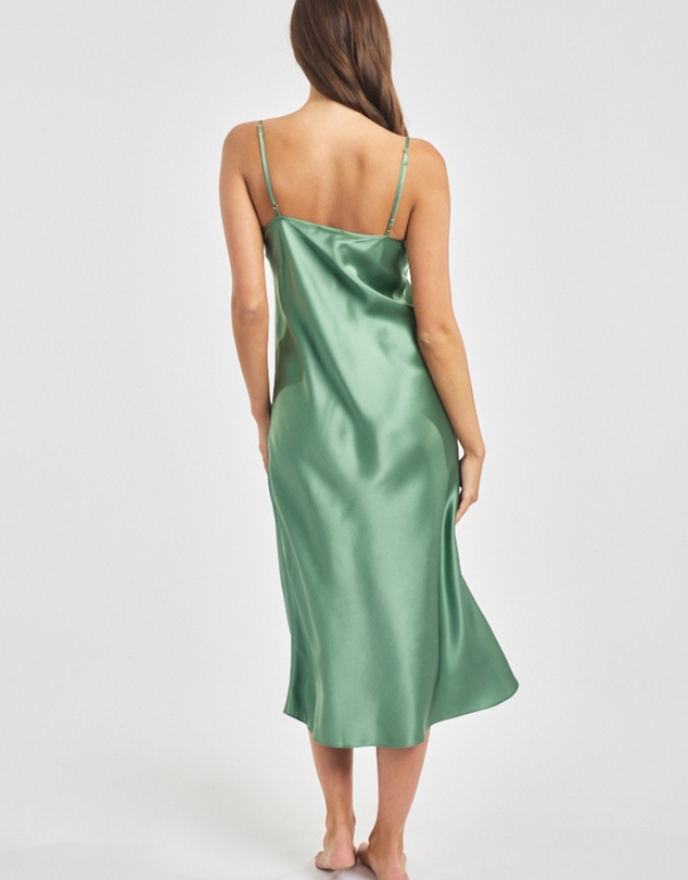Love and Lustre - Silk Slip 3/4 Length