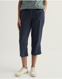 Seasalt - Seasalt Cornwall Navy Brawn Point Crops