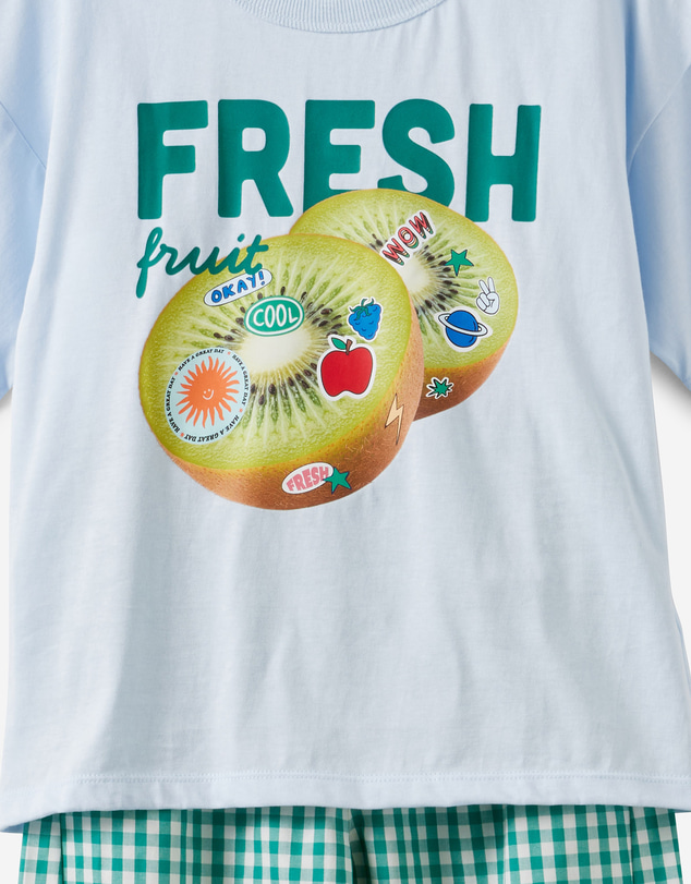 Cotton On Kids - Sleep Tee & Poplin Pant Pj Set