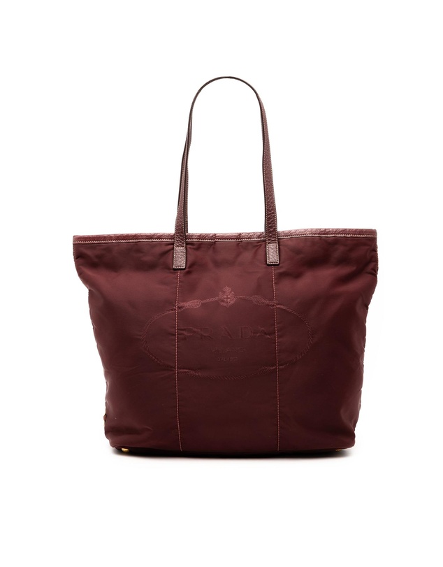 Pre-Loved by Azura Reborn - Pre-Loved Tessuto Canapa Logo Tote
