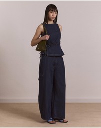 Damson Madder - Straight Leg Augusta Jeans