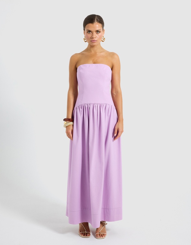 Pasduchas - Vera Strapless Midi Dress