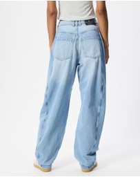 adidas Originals - Adilenium 5.0 Banana Overlay Denim Pants