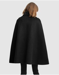 Belle & Bloom - On My Mind Wool Blend Cape