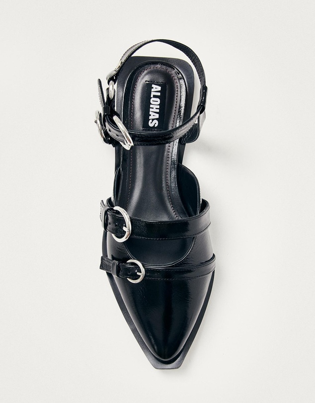 Alohas - Thalara Leather Ballet Flats