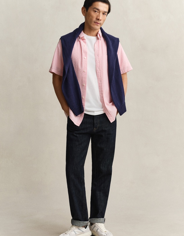 Gant - Seersucker Stripe Short Sleeve Shirt