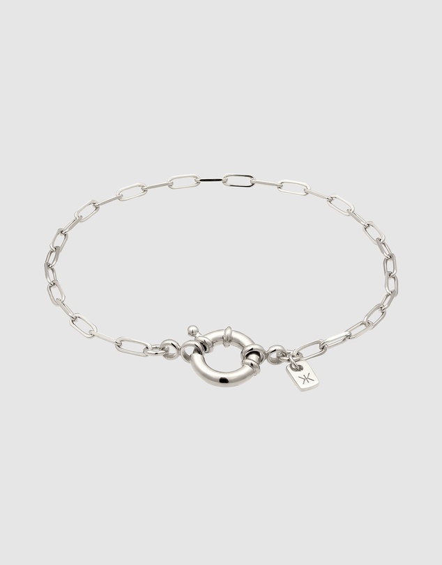 Kuzzoi - ICONIC EXCLUSIVE - Classic Long Link Chain Bracelet in 925 Sterling Silver