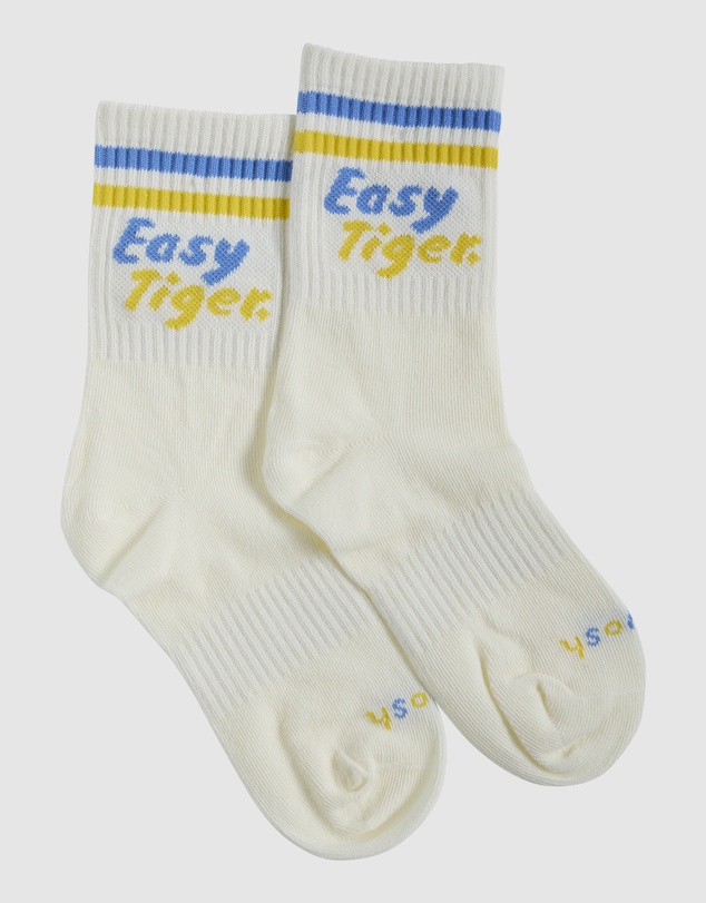 Skwosh - Easy Tiger Kids Socks in Multi Stripe