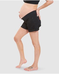 Ripe Maternity - Baxter Boyfriend Shorts