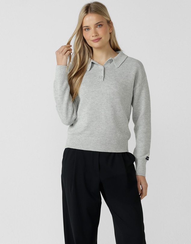 Lorna Jane - Feeling Fine Knit Polo Top