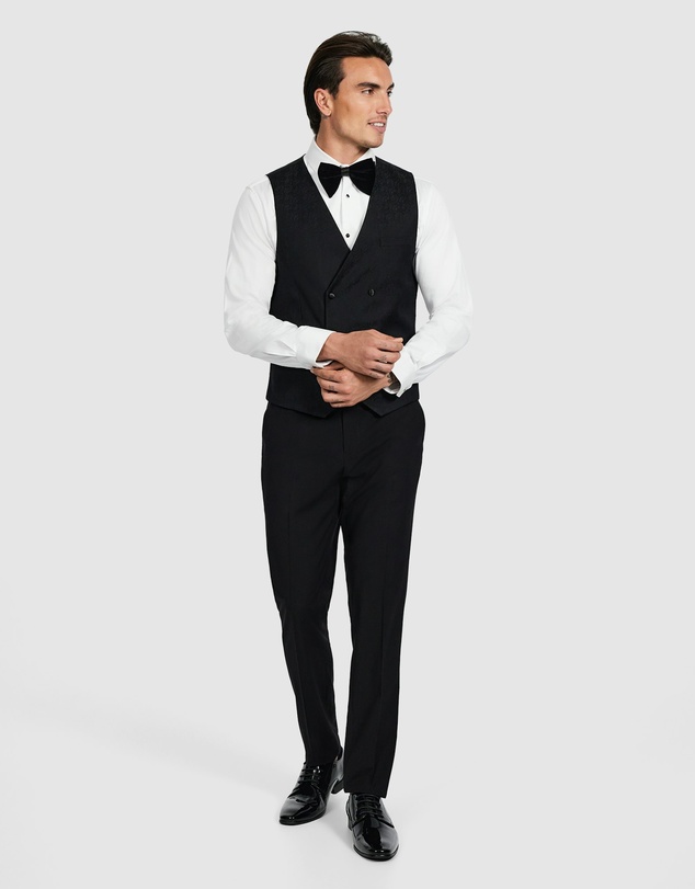 Tarocash - Stirling Db Tuxedo Waistcoat