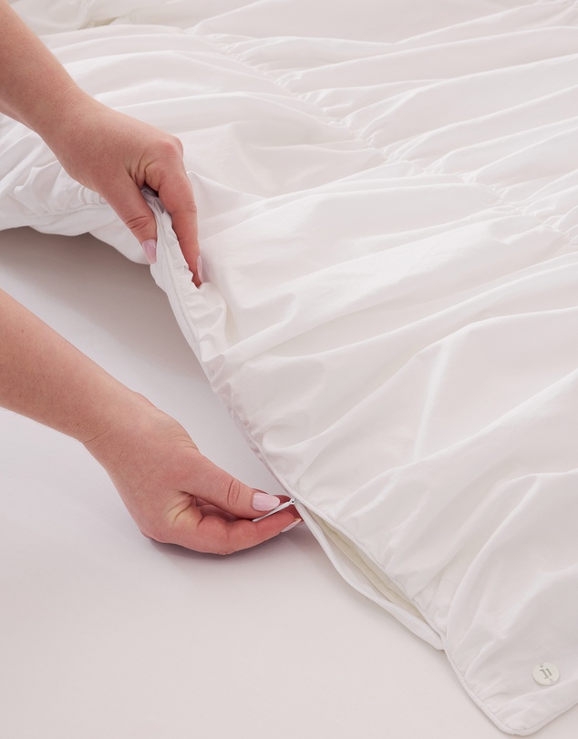 Sheet Society - Sofia Ruched Cotton Quilt Cover Set