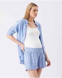 Ripe Maternity - Abby Stripe Shirt