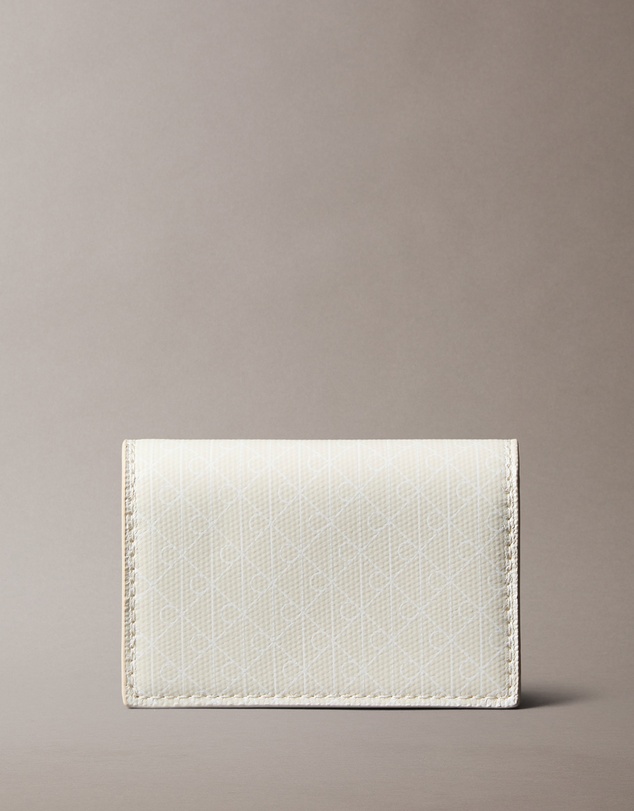 Calvin Klein - Allover Monogram Logo Accordion Card Case