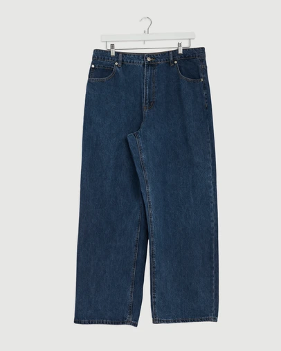 Revibe - Repaired AERE High Rise Straight Leg Jeans - AU 18