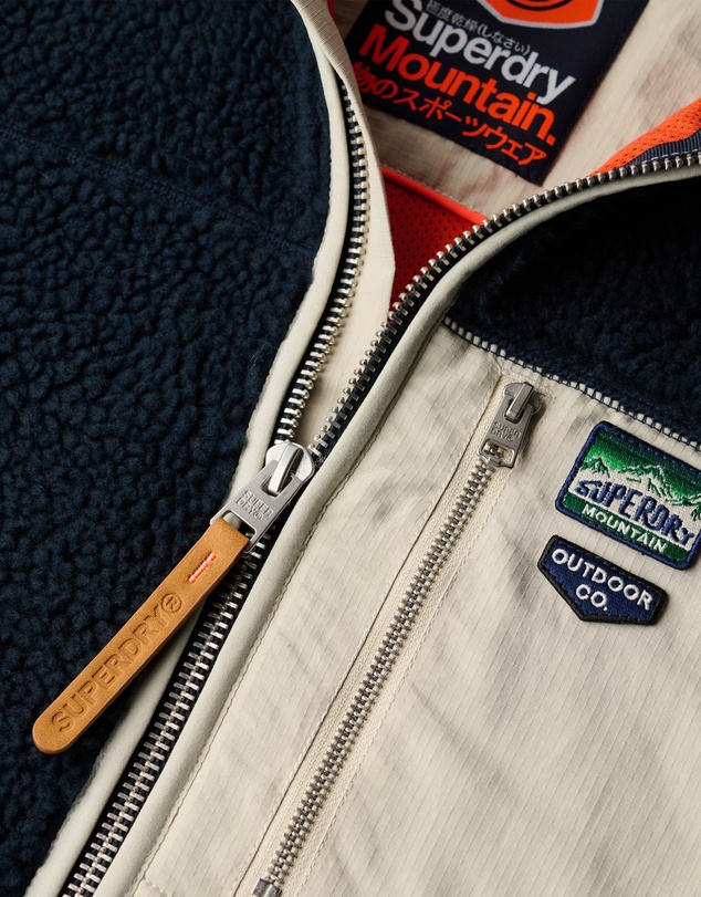 Superdry - Vintage Retro Full Zip Fleece