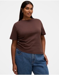 Forever New Curve - Saskia Curve Boxy T-shirt