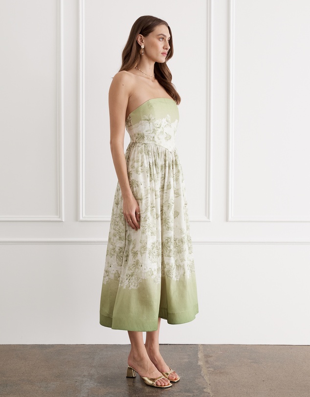Aqua Blu Australia - Faisane Laurel Midi Dress