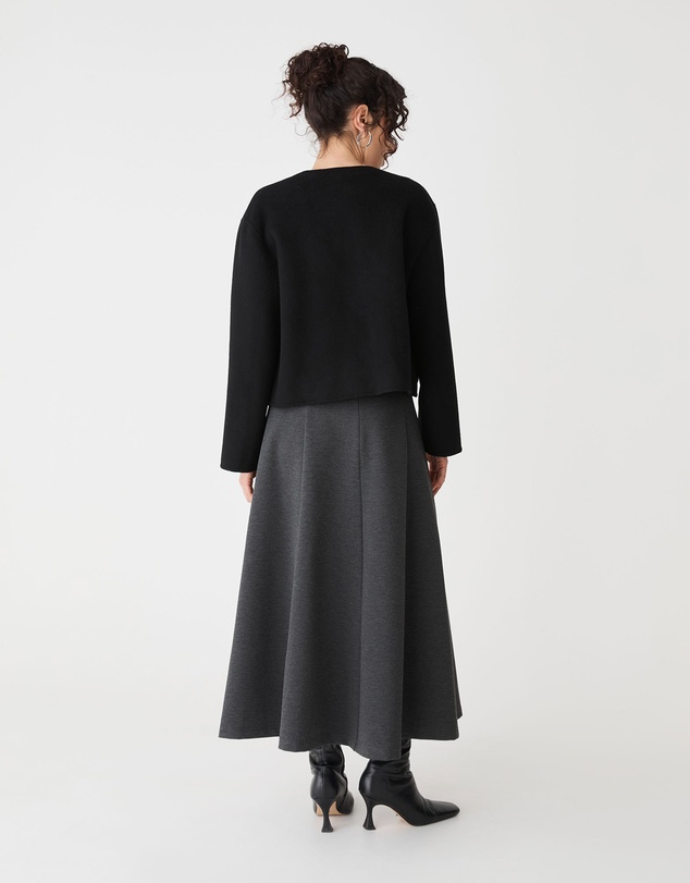 Forcast - Alani Crop Wool Jacket