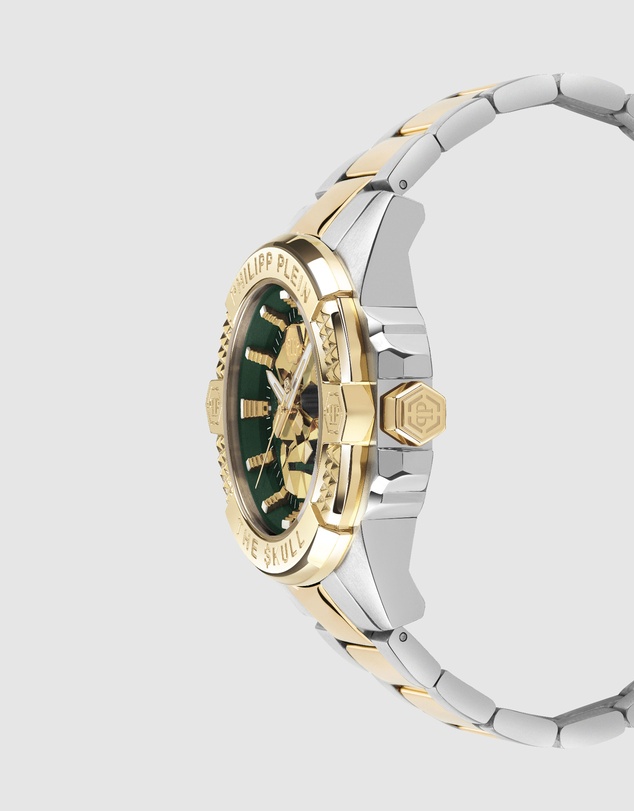 Philipp Plein - $Kull - Duo Tone with 44mm Green Dial