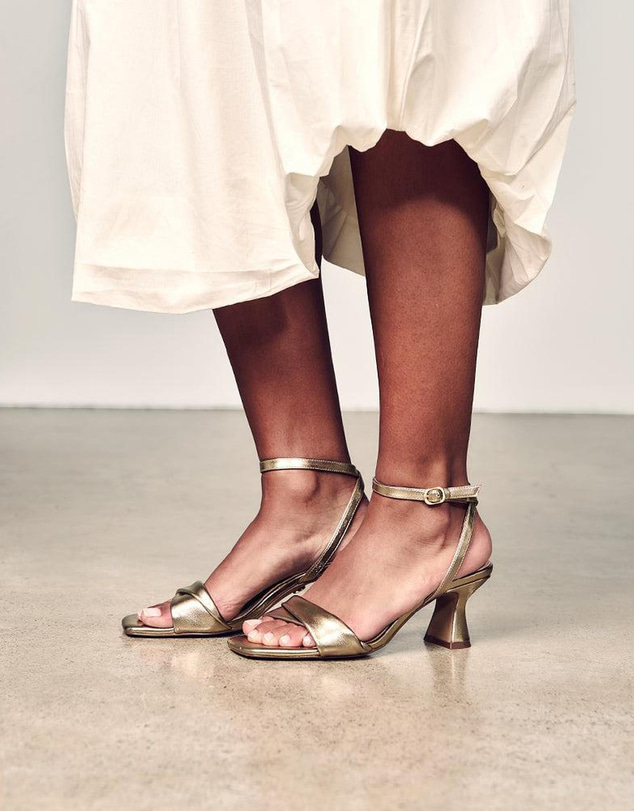 Wittner - Martina Champagne Metallic Leather