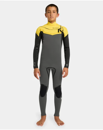Billabong Kids - Boys 6 to 16 3/2mm Absolute Ultra Chest Zip Wetsuit