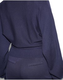 Dazie - Elise Zip Through Knit Jacket