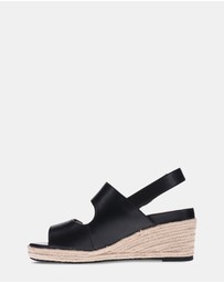 Mia Vita - Deanne Wedge Sandal - Black