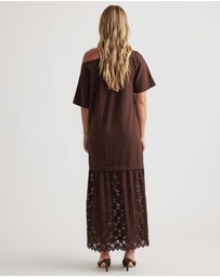 Decjuba - Alexis Lace Maxi Dress